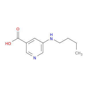 3-Pyridinecarboxylicacid, 5-(butylamino)-