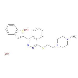 PHTHALAZINE, 1-BENZO[B]THIOPHEN-2-YL-4-[[2-(4-METHYL-1-PIPERAZINYL)ETHYL]THIO]-