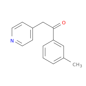 1-(3-甲基苯基)-2-(4-吡啶)-乙酮