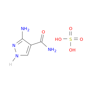 1H-Pyrazole-4-carboxamide, 3-amino-, sulfate