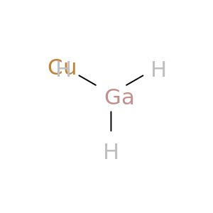 Copper, compd. with gallium