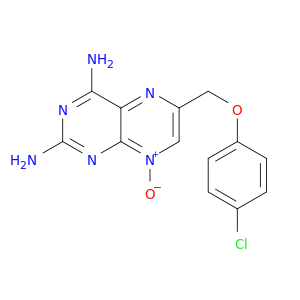 2,4-Pteridinediamine, 6-[(4-chlorophenoxy)methyl]-, 8-oxide