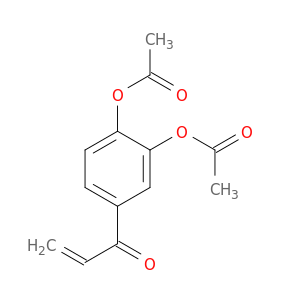 2-Propen-1-one, 1-[3,4-bis(acetyloxy)phenyl]-