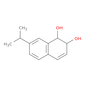 1,2-Naphthalenediol, 1,2-dihydro-7-(1-methylethyl)-