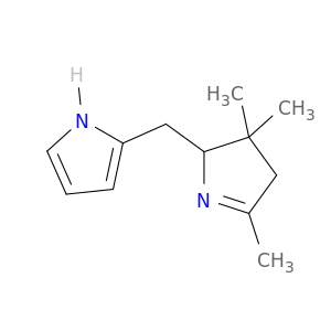 1H-Pyrrole, 2-[(3,4-dihydro-3,3,5-trimethyl-2H-pyrrol-2-yl)methyl]-