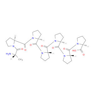 L-Proline, L-alanyl-L-prolyl-L-prolyl-L-prolyl-L-prolyl-L-prolyl-