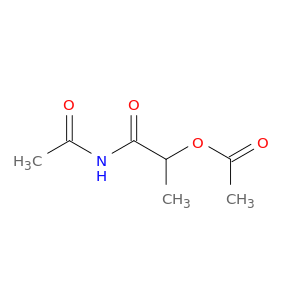 Propanamide, N-acetyl-2-(acetyloxy)-