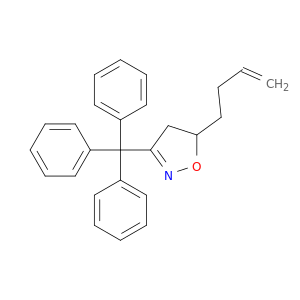 Isoxazole, 5-(3-butenyl)-4,5-dihydro-3-(triphenylmethyl)-