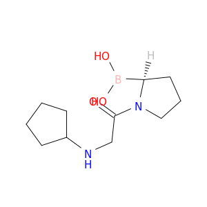 (2S)-1-[2-(环戊氨基)乙酰基]吡咯烷-2-硼酸