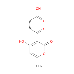 2-Butenoic acid, 4-(4-hydroxy-6-methyl-2-oxo-2H-pyran-3-yl)-4-oxo-