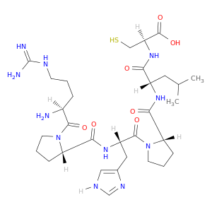 L-Cysteine, L-arginyl-L-prolyl-L-histidyl-L-prolyl-L-leucyl-