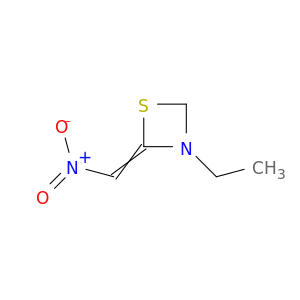 1,3-Thiazetidine, 3-ethyl-2-(nitromethylene)-