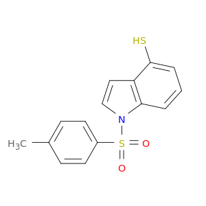 1H-Indole-4-thiol, 1-[(4-methylphenyl)sulfonyl]-