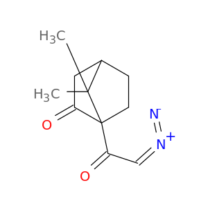 Bicyclo[2.2.1]heptan-2-one, 1-(diazoacetyl)-7,7-dimethyl-