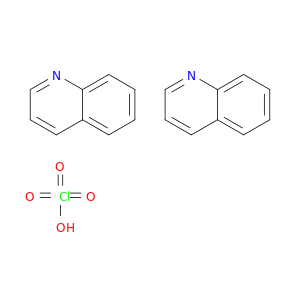 Quinoline, perchlorate (2:1)