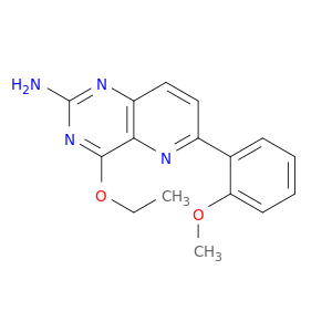 Pyrido[3,2-d]pyrimidin-2-amine, 4-ethoxy-6-(2-methoxyphenyl)-