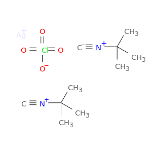 Silver(1+), bis(2-isocyano-2-methylpropane)-, perchlorate