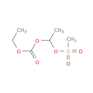 Carbonic acid, ethyl 1-[(methylsulfonyl)oxy]ethyl ester