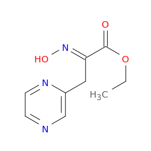 ETHYL (2E)-2-HYDROXYIMINO-3-PYRAZIN-2-YL-PROPANOATE