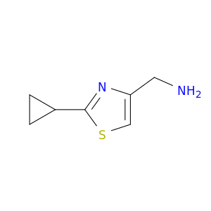 2-环丙基-4-噻唑甲烷胺