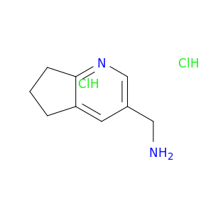 (6,7-DIHYDRO-5H-CYCLOPENTA[B]PYRIDIN-3-YL)METHANAMINE DIHYDROCHLORIDE
