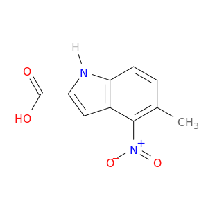 5-甲基-4-硝基-1H-吲哚-2-羧酸