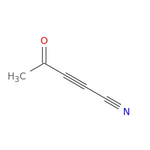 2-Pentynenitrile, 4-oxo-