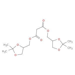 Propanedioic acid, bis[(2,2-dimethyl-1,3-dioxolan-4-yl)methyl] ester
