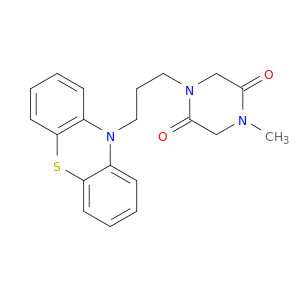 2,5-Piperazinedione,1-methyl-4-[3-(10H-phenothiazin-10-yl)propyl]-
