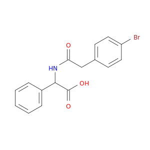 2-[2-(4-Bromophenyl)acetamido]-2-phenylacetic Acid