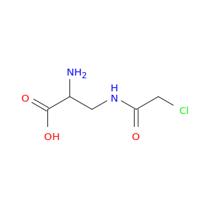 L-Alanine,3-[(chloroacetyl)amino]- (9CI)