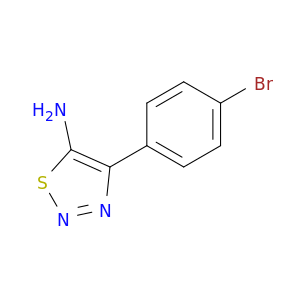 4-(4-Bromophenyl)-1,2,3-thiadiazol-5-amine