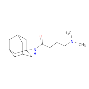 Butanamide,4-(dimethylamino)-N-tricyclo[3.3.1.13,7]dec-1-yl-