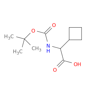 2-((叔丁氧羰基)氨基)-2-环丁基乙酸