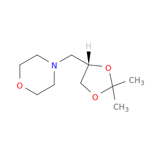 Morpholine, 4-[[(4S)-2,2-dimethyl-1,3-dioxolan-4-yl]methyl]-