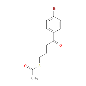 Ethanethioic acid, S-[4-(4-bromophenyl)-4-oxobutyl] ester