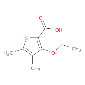 3-乙氧基-4,5-二甲基-2-噻吩羧酸