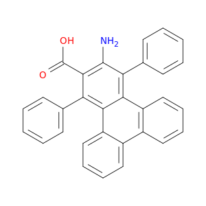 2-Triphenylenecarboxylic acid, 3-amino-1,4-diphenyl-