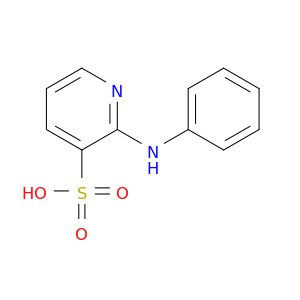 3-Pyridinesulfonic acid, 2-(phenylamino)-