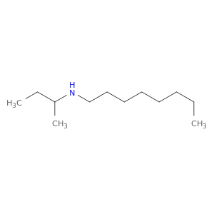 1-Octanamine, N-(1-methylpropyl)-