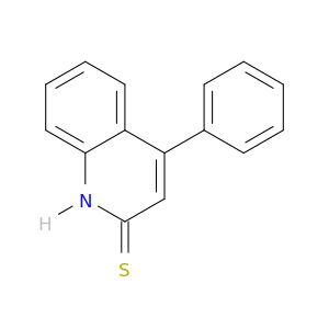 2(1H)-Quinolinethione, 4-phenyl-