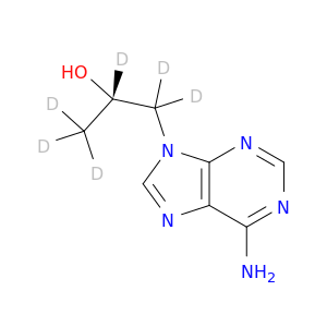 6-氨基-ALPHA-(三氘甲基)-9H-嘌呤-9-乙醇-ALPHA,BETA,BETA-D<SUB>3</SUB>