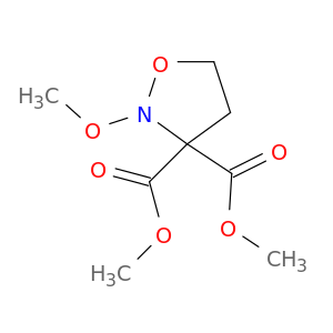 3,3-Isoxazolidinedicarboxylic acid, 2-methoxy-, dimethyl ester
