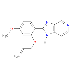1H-Imidazo[4,5-c]pyridine, 2-[4-methoxy-2-(2-propenyloxy)phenyl]-