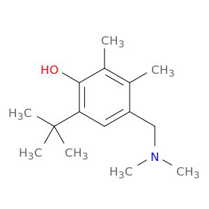 Phenol, 4-[(dimethylamino)methyl]-6-(1,1-dimethylethyl)-2,3-dimethyl-