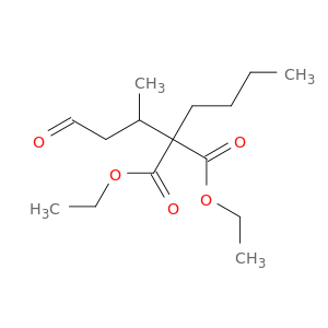 Propanedioic acid, butyl(1-methyl-3-oxopropyl)-, diethyl ester