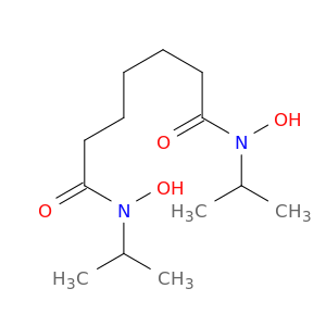 Heptanediamide, N,N'-dihydroxy-N,N'-bis(1-methylethyl)-
