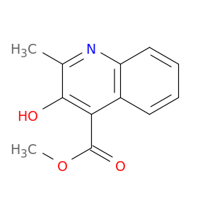 4-Quinolinecarboxylic acid, 3-hydroxy-2-methyl-, methyl ester