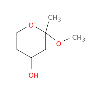 2H-Pyran-4-ol, tetrahydro-2-methoxy-2-methyl-