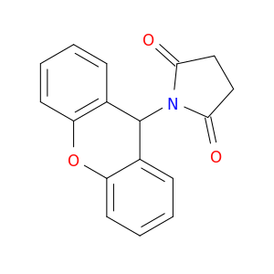 1-(9H-xanthen-9-yl)pyrrolidine-2,5-dione